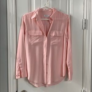 Pink Equipment Blouse XS